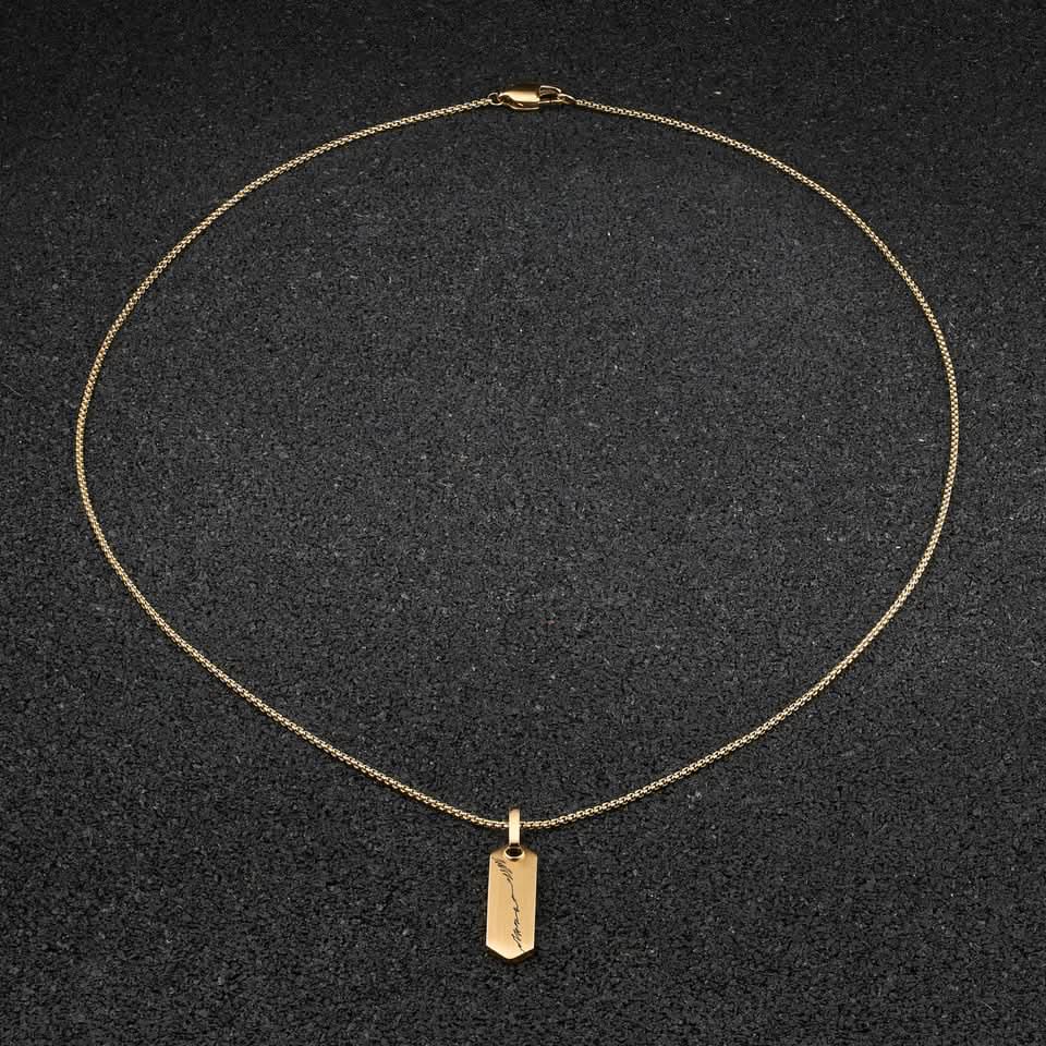Stelvio Pass Pendant Diamond - Gold