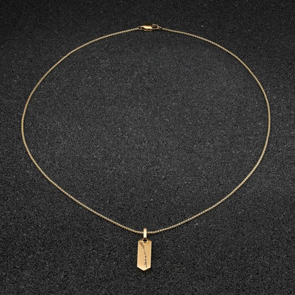 Stelvio Pass Pendant Diamond - Gold