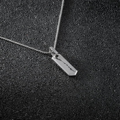 Stelvio Pass Pendant Diamond - Silver