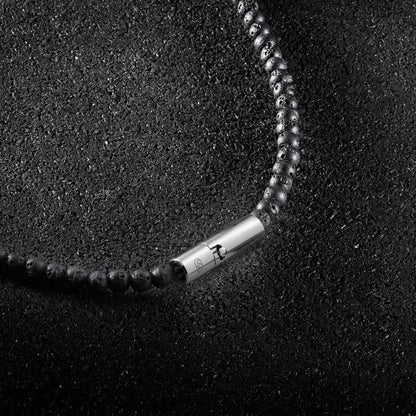 Tarmac Bead Necklace - White