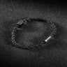 Stelvio Charm Rope Bracelet 3mm - Black
