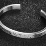 Open Road Cuff Bracelet - Silver