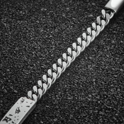 Open Road Cuban Bracelet - Silver