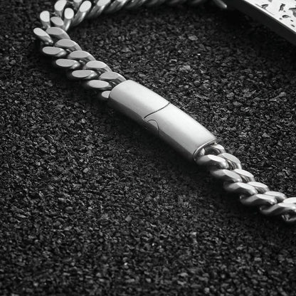 Open Road Cuban Bracelet - Silver