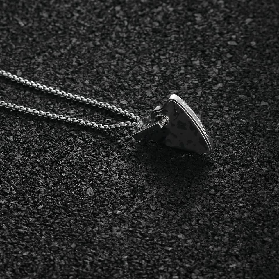 Open Road Pendant Shield - Silver