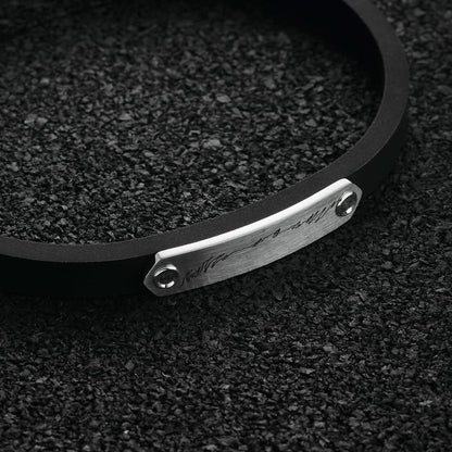 Stelvio Pass Strap Bracelet - Silver