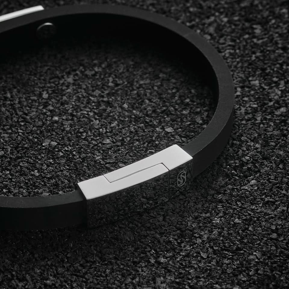 Stelvio Pass Strap Bracelet - Silver