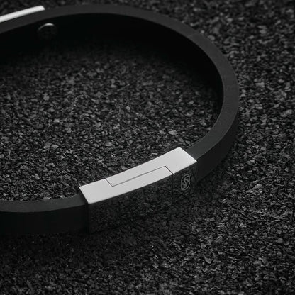 Stelvio Pass Strap Bracelet - Silver