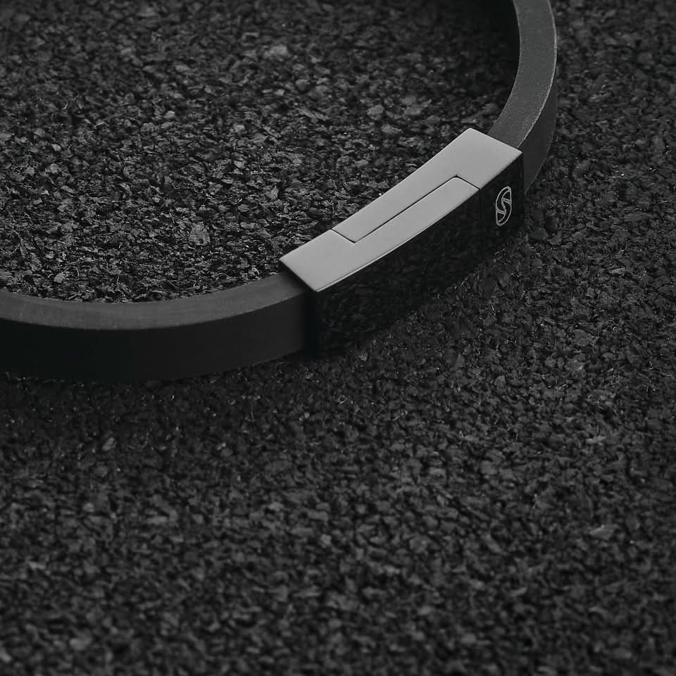 Stelvio Pass Strap Bracelet - Black