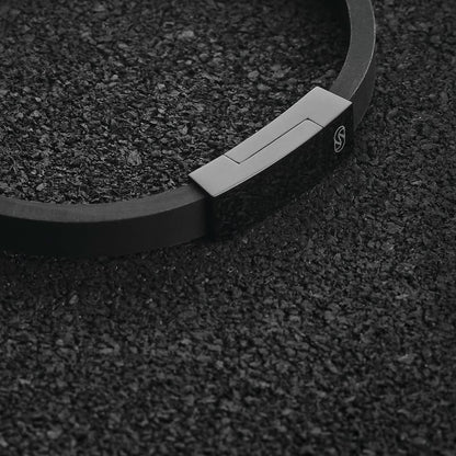 Stelvio Pass Strap Bracelet - Black