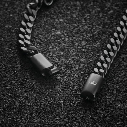 Open Road Cuban Bracelet - Black