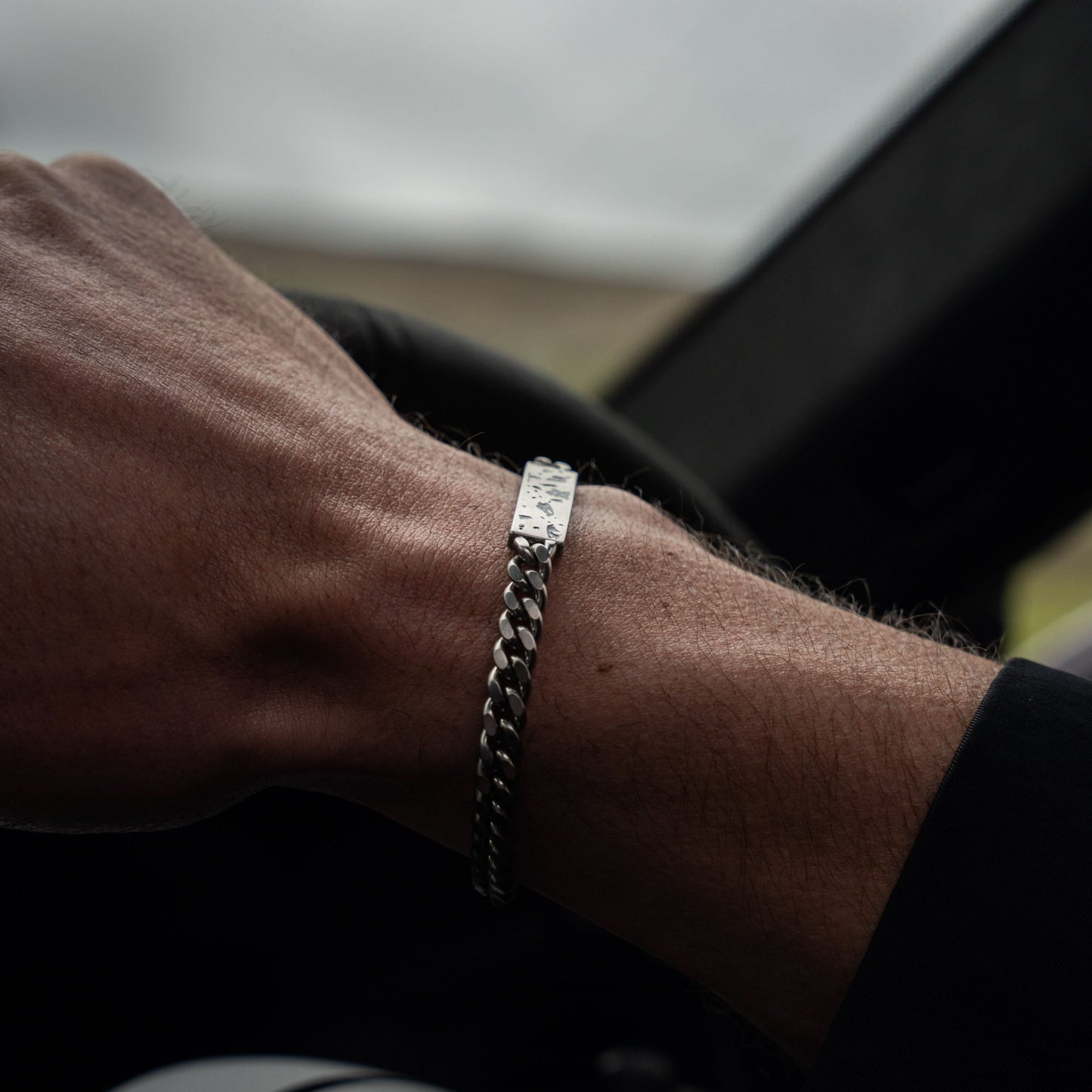 Open Road Cuban Bracelet - Silver