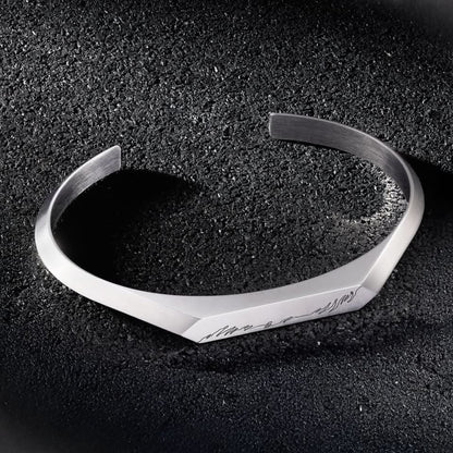 Stelvio Pass Cuff - Silver