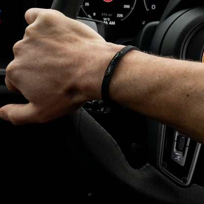 Stelvio Pass Strap Bracelet - Black
