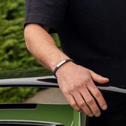 Stelvio Pass Strap Bracelet - Silver